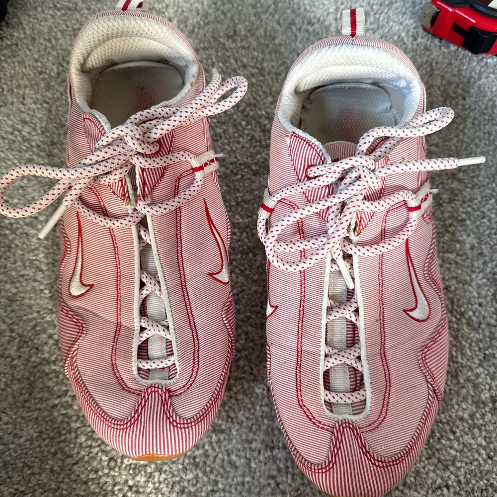 Nike Red Striped acg pocketknife Shoes